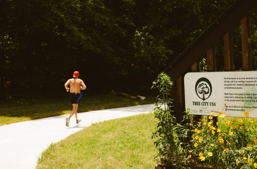  Paved trails in Bella Vista