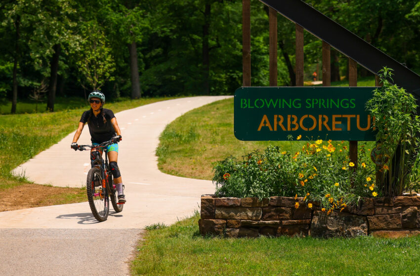  Paved bike trails in Bella Vista